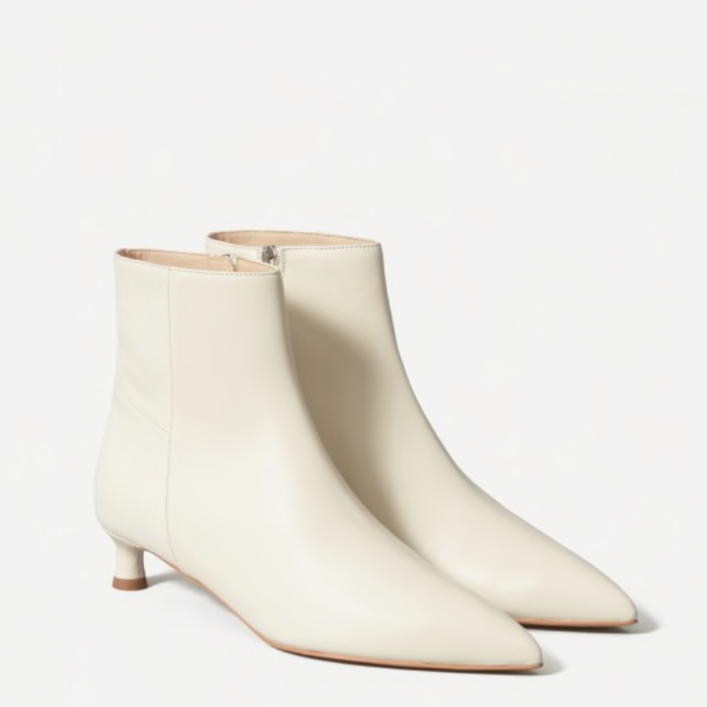 Everlane Editor Boot in Bone White